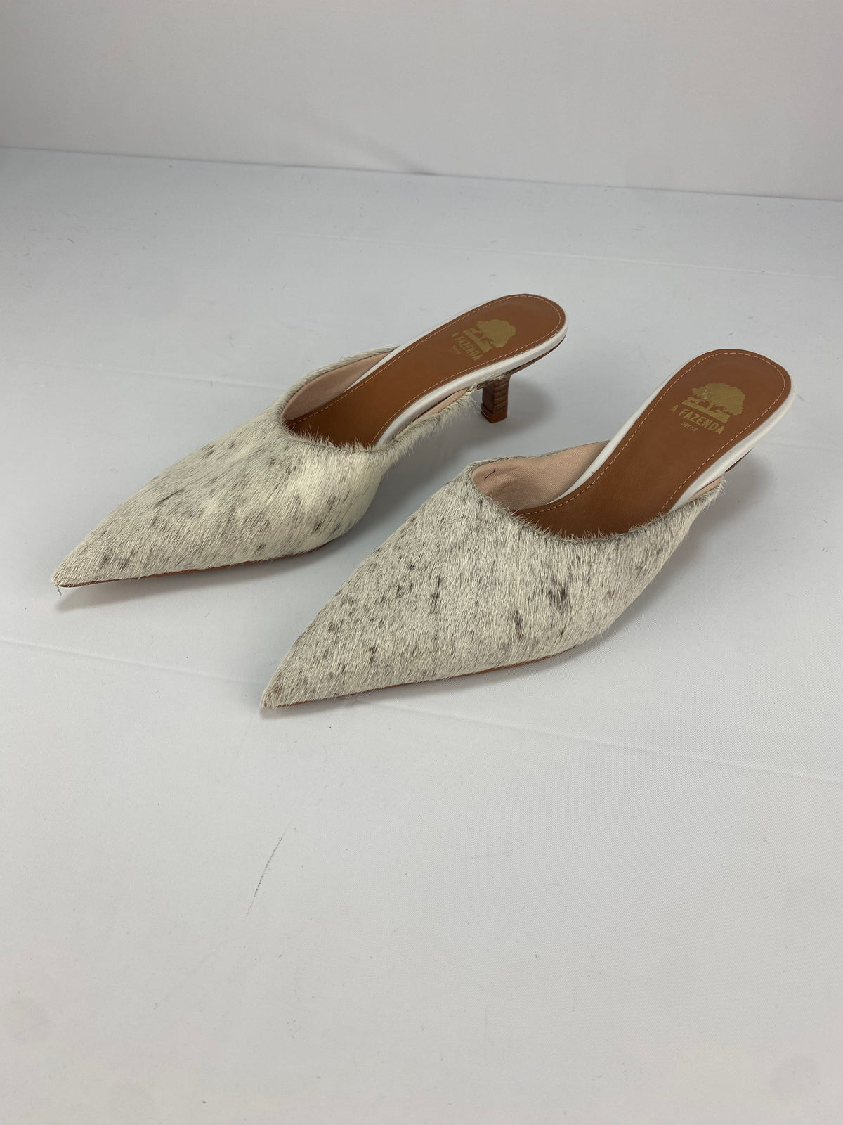 Mule de Couro Salto Fino | Tamanho 38