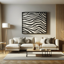 Quadro em Couro Pelo