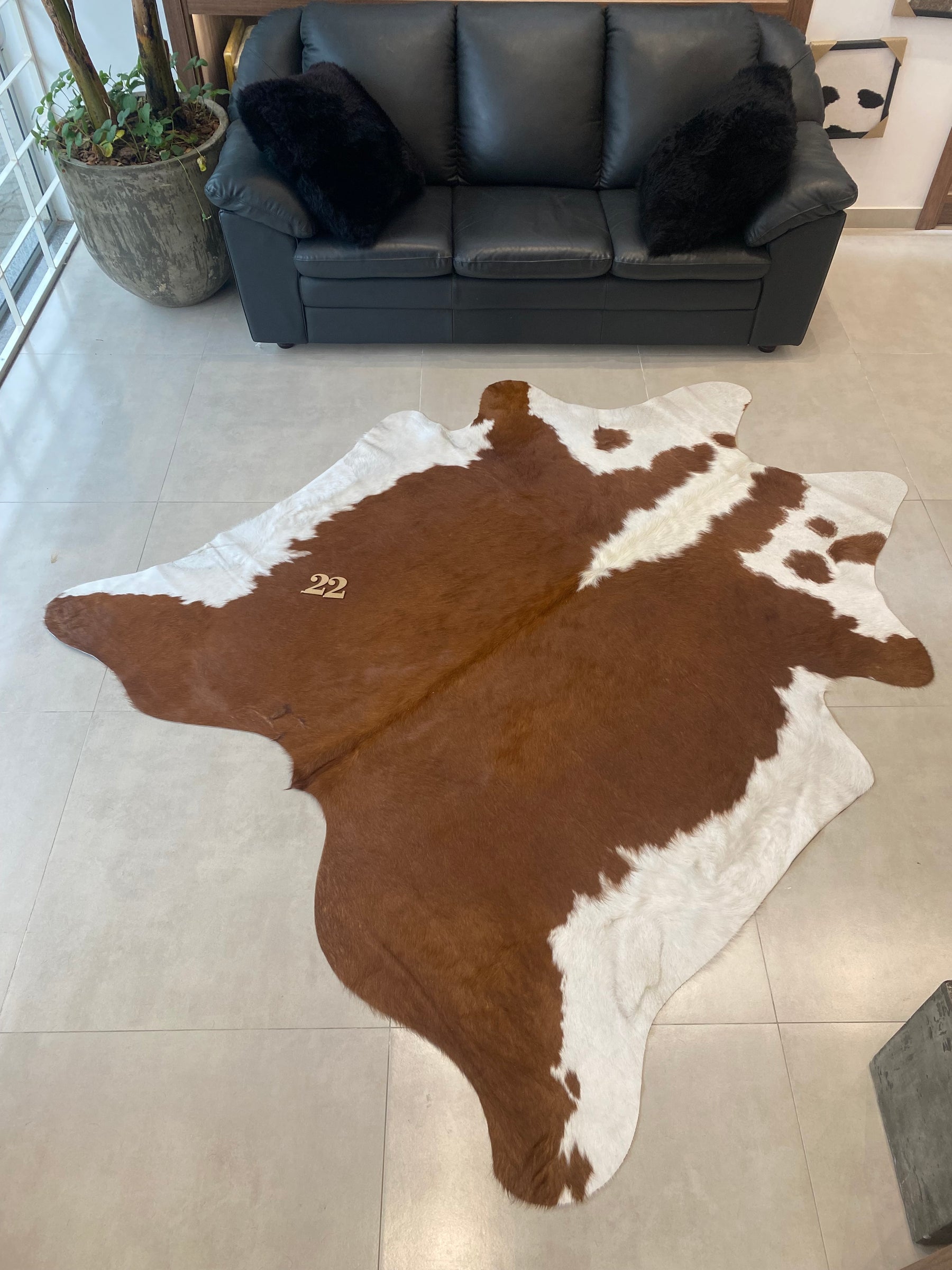 Tapete de Couro Formatado TAMANHO [2,21X1,96]