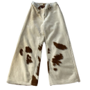 Calça de Couro Flare