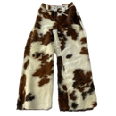 Calça de Couro Flare