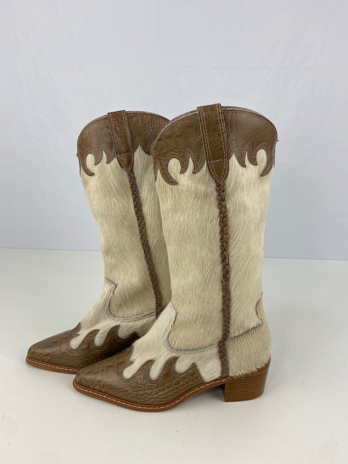 Bota de Couro Cano Longo | Tamanho 33