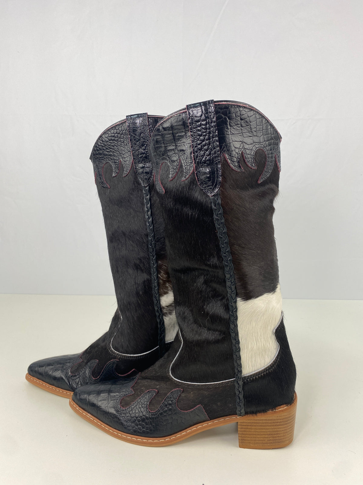 Bota de Couro Cano Longo | Tamanho 39