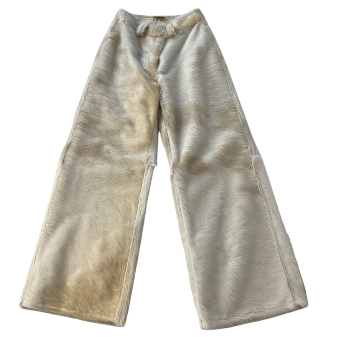 Calça de Couro Flare