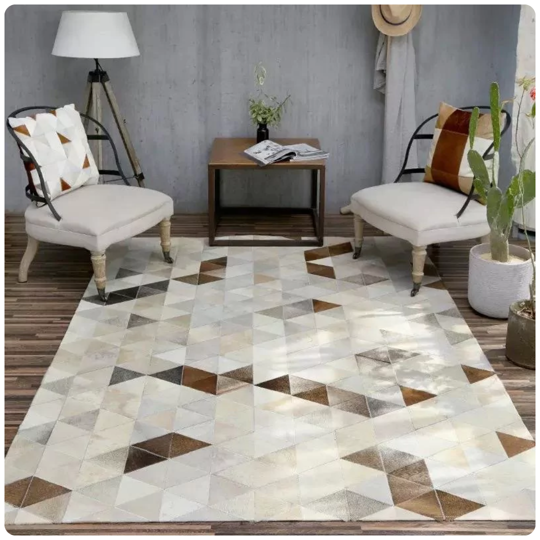 Tapete Costurado Geométrico [SOB-ENCOMENDA] | Modelo 58