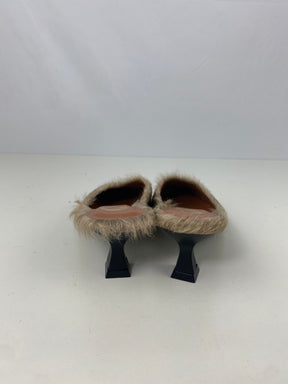 Mule de Couro Salto Fino |Tamanho 34