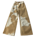 Calça de Couro Flare