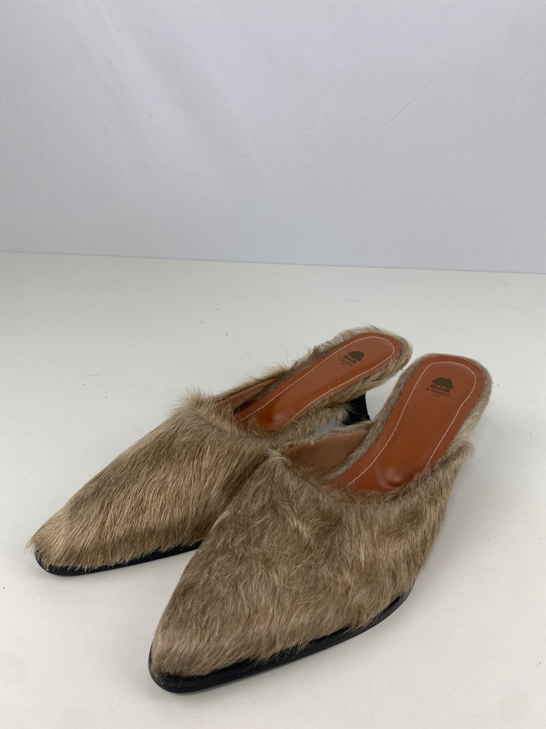 Mule de Couro Salto Fino |Tamanho 38