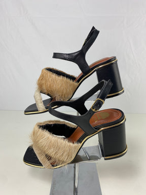 Sandália Savana Salto Bloco Tam. 36