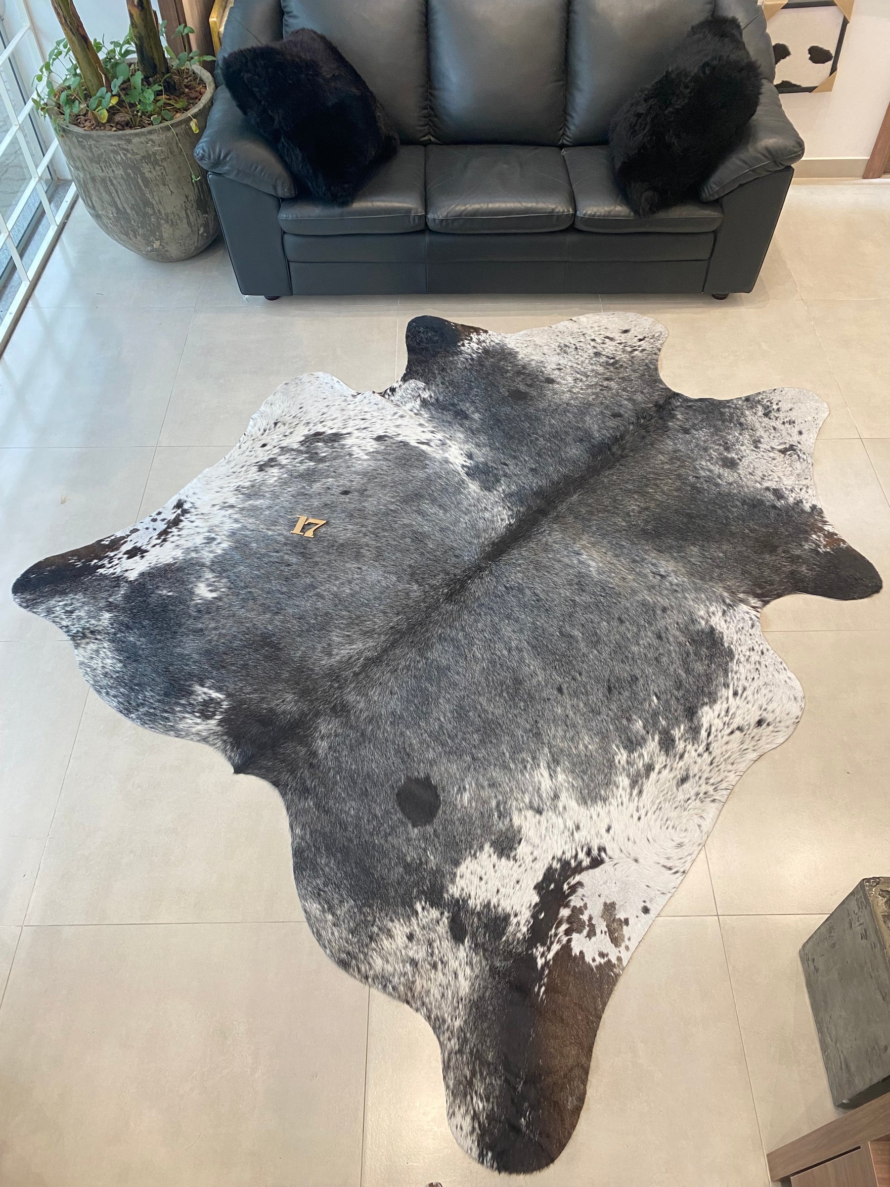 Tapete de Couro Formatado TAMANHO [2,37X2,02]