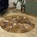 Mandalas de Couro Estrela [SOB-MEDIDA] | Modelo 9