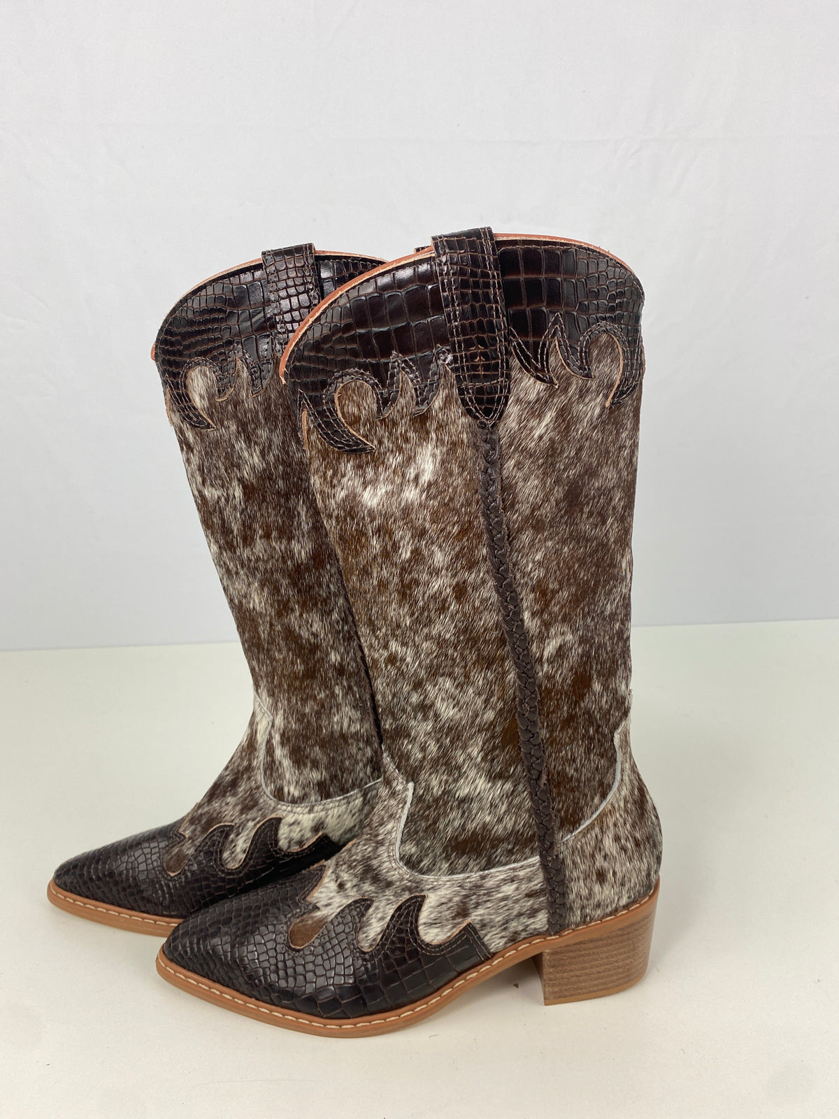 Bota de Couro Cano Longo | Tamanho 33