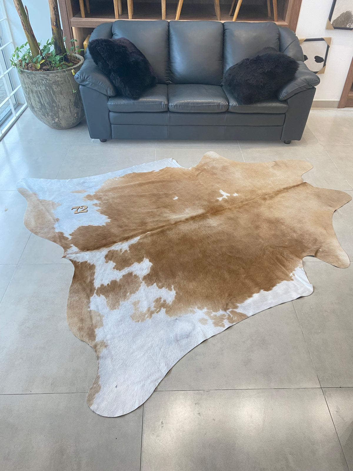 Tapete de Couro Formatado TAMANHO [2,18X2,02]