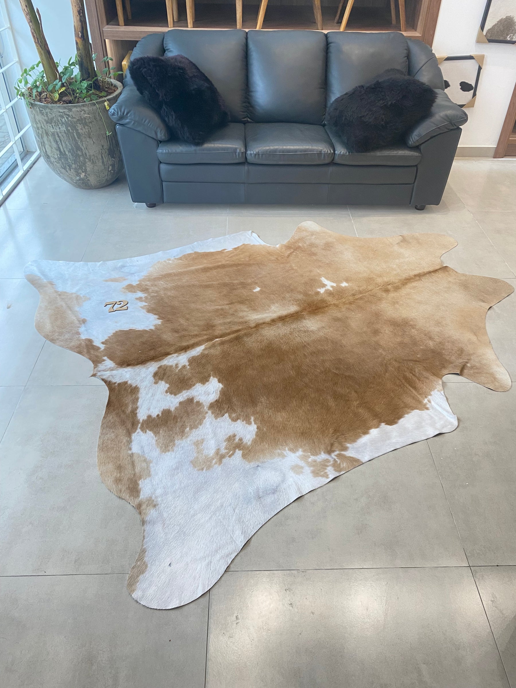 Tapete de Couro Formatado TAMANHO [2,18X2,02]