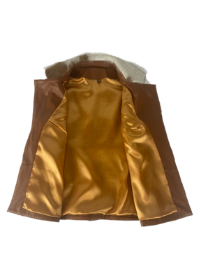 Colete de Couro|N.38-40