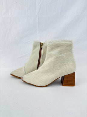 Bota Cano Curto Salto Bloco | Tamanho 34