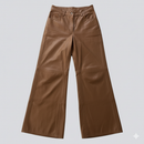 Calça de Couro Flare