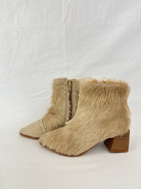 Bota Cano Curto Salto Bloco | Tamanho 34