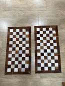 Passadeiras de Couro Duplas 1,00x0,5m | Modelo 7