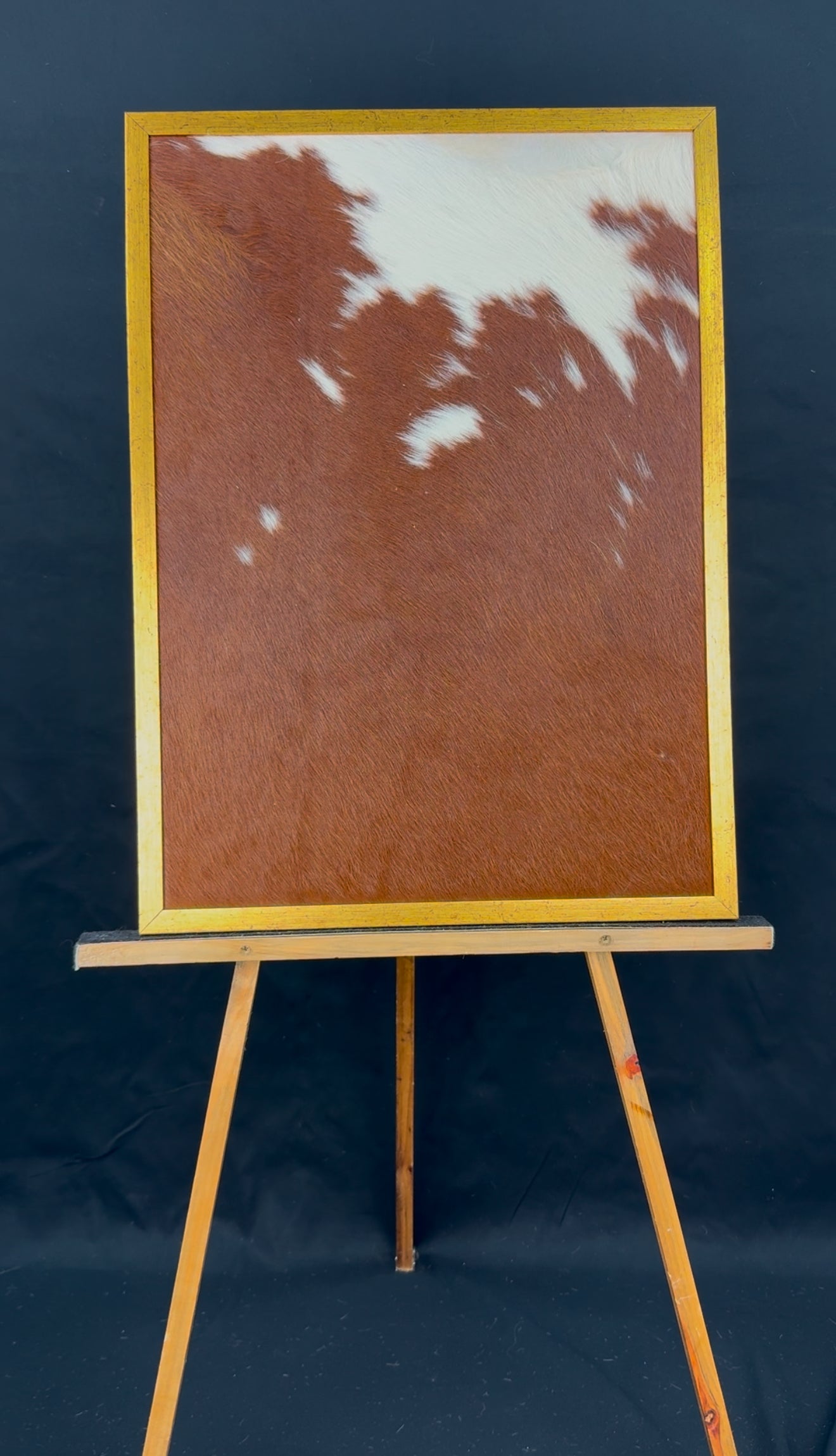 Quadro em Couro Pelo