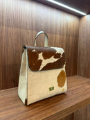 Mochila De Couro Slim