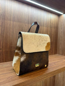 Mochila De Couro Slim