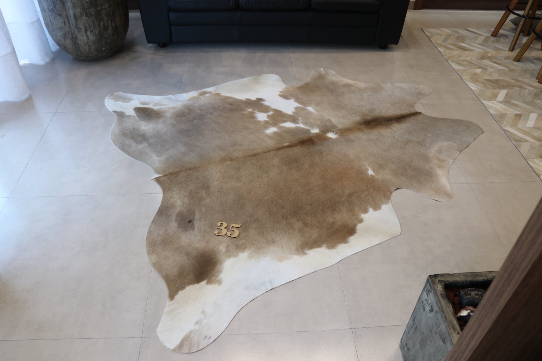 Tapete de Couro Formatado TAMANHO [2,04X1,90]