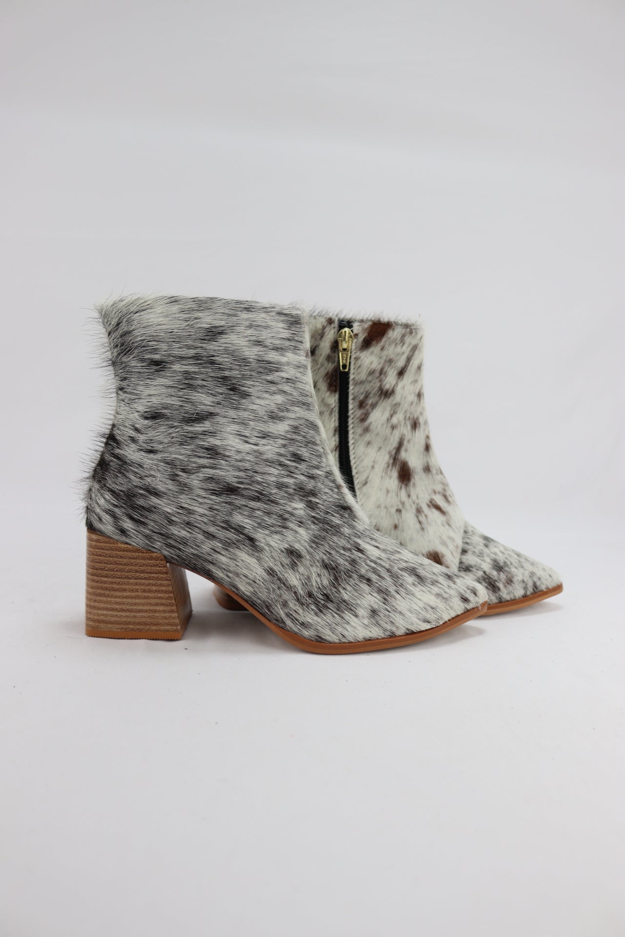 Bota Cano Curto Salto Bloco | Tamanho 36