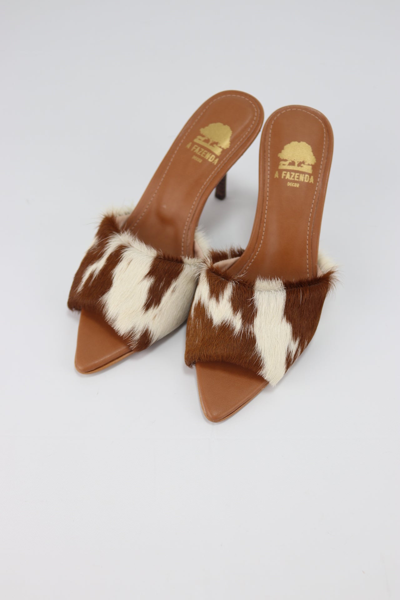 Mule bico folha N.34