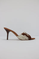 Mule bico folha N.34