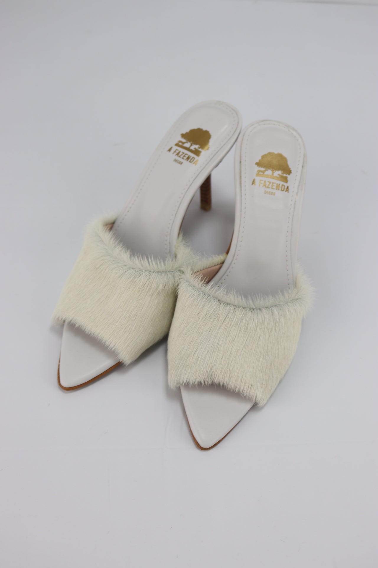 Mule bico folha N.35