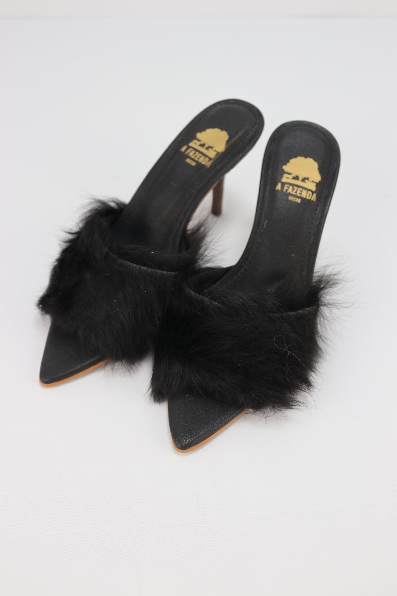 Mule bico folha N.35