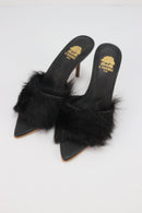 Mule bico folha N.35