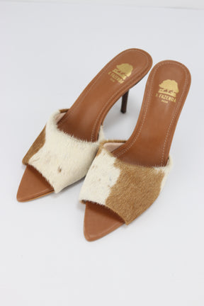 Mule bico folha N.38