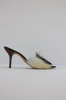 Mule bico folha N.38