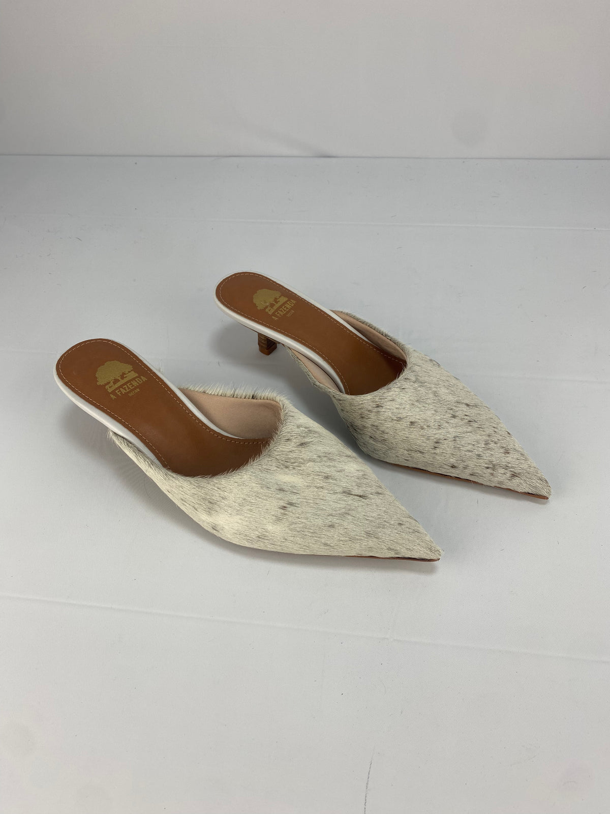 Mule de Couro Salto Fino | Tamanho 38