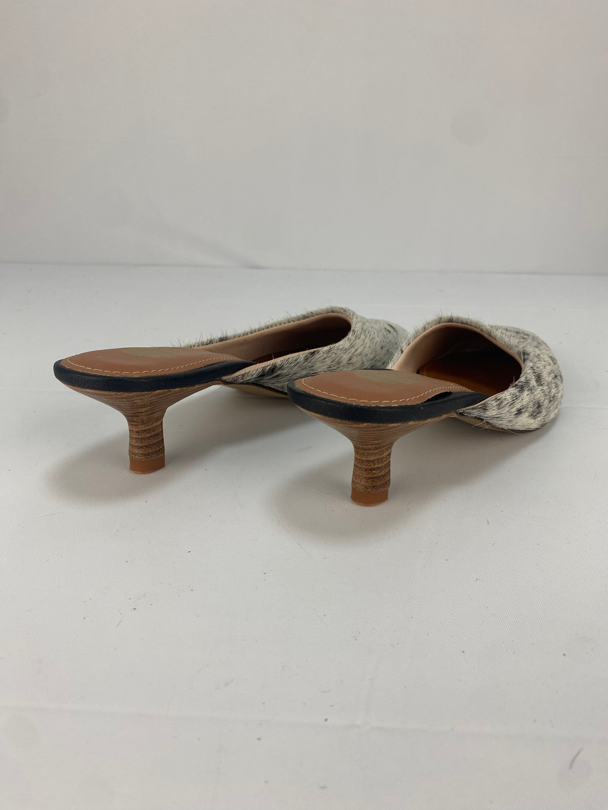 Mule de Couro Salto Fino |Tamanho 35