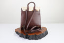 Mochila De Couro Slim