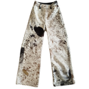 Calça de Couro Flare