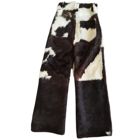 Calça de Couro Flare