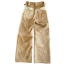 Calça de Couro Flare