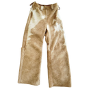 Calça de Couro Flare