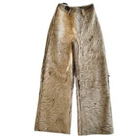 Calça de Couro Flare