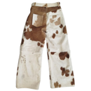 Calça de Couro Flare