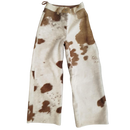 Calça de Couro Flare