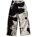 Calça de Couro Flare