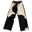 Calça de Couro Flare