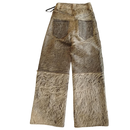 Calça de Couro Flare
