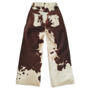 Calça de Couro Flare