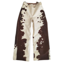 Calça de Couro Flare